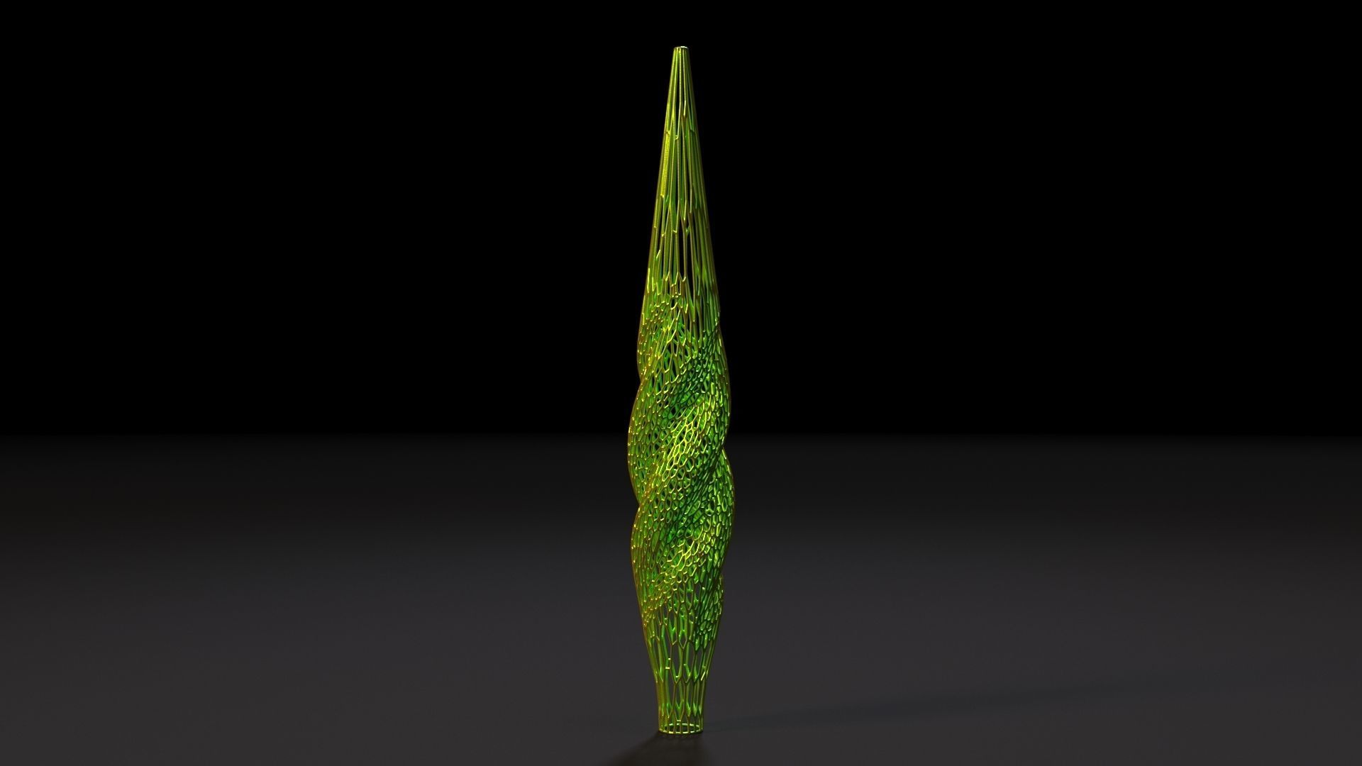 Christmas tree decor icicle 3 3D print model_3