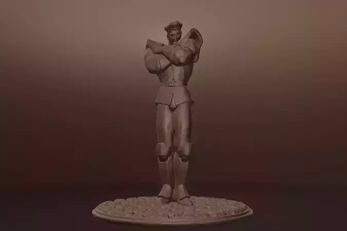BISON - STREET FIGHTER 3D print model