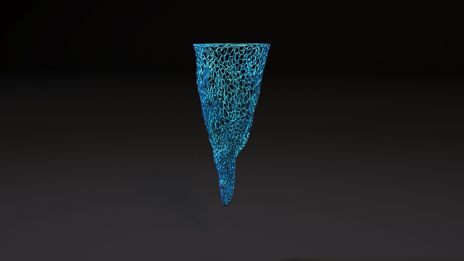 Christmas tree decor icicle 4 3D print model_1