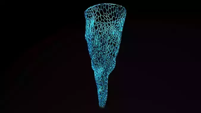 Christmas tree decor icicle 4 3D print model