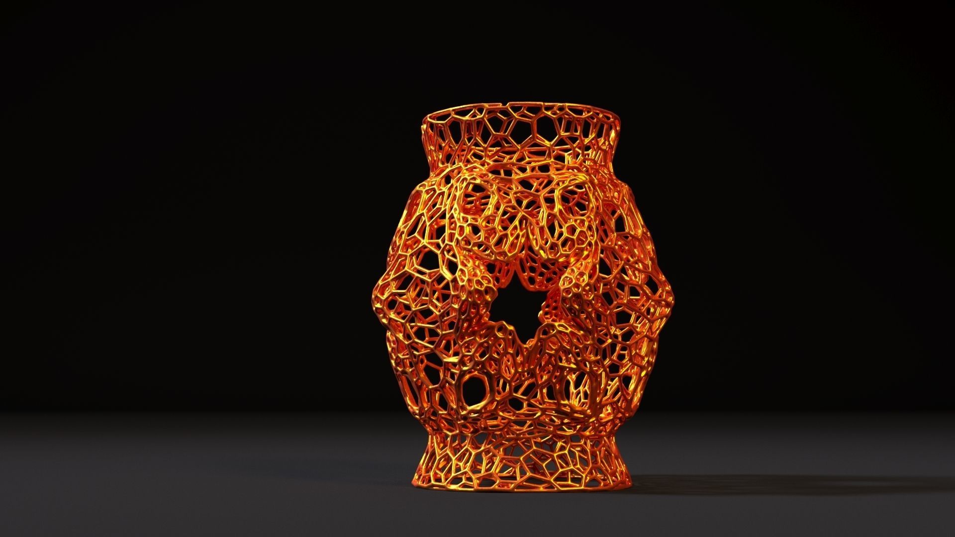 Christmas lantern 3D print model_9