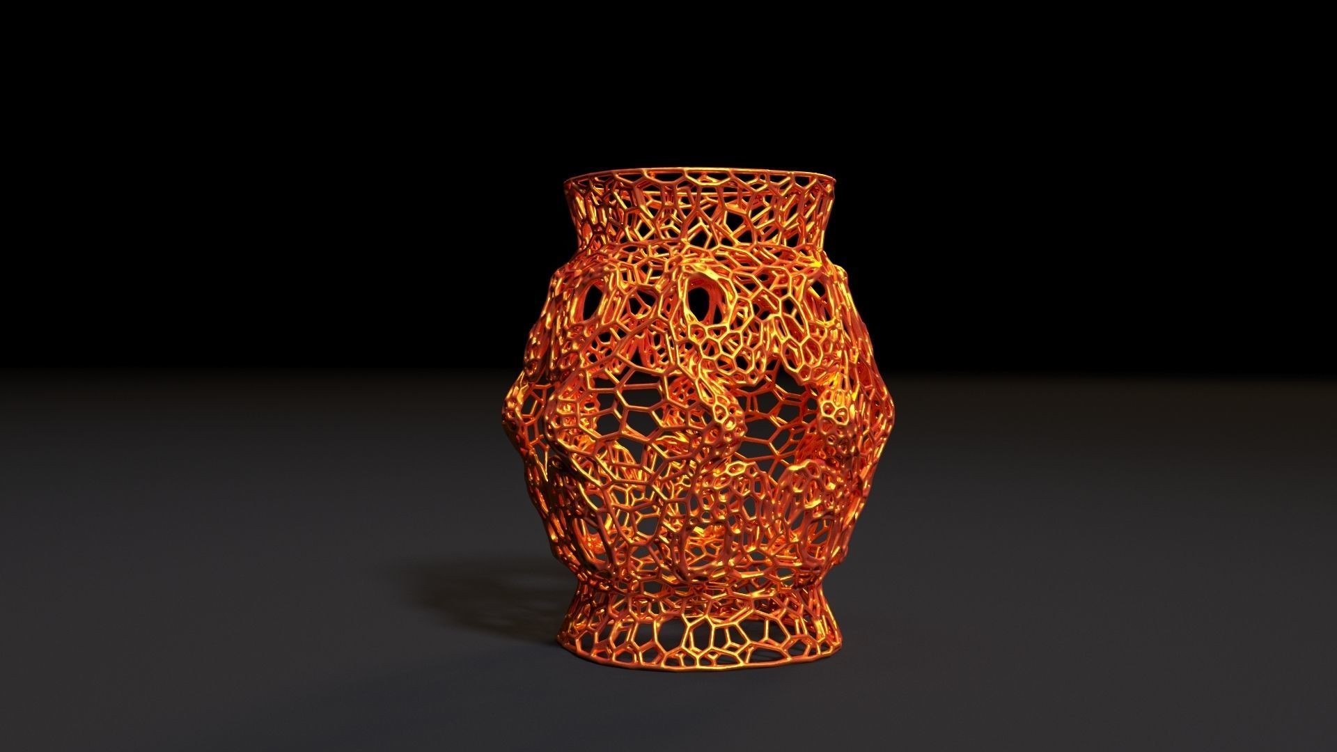 Christmas lantern 3D print model_5