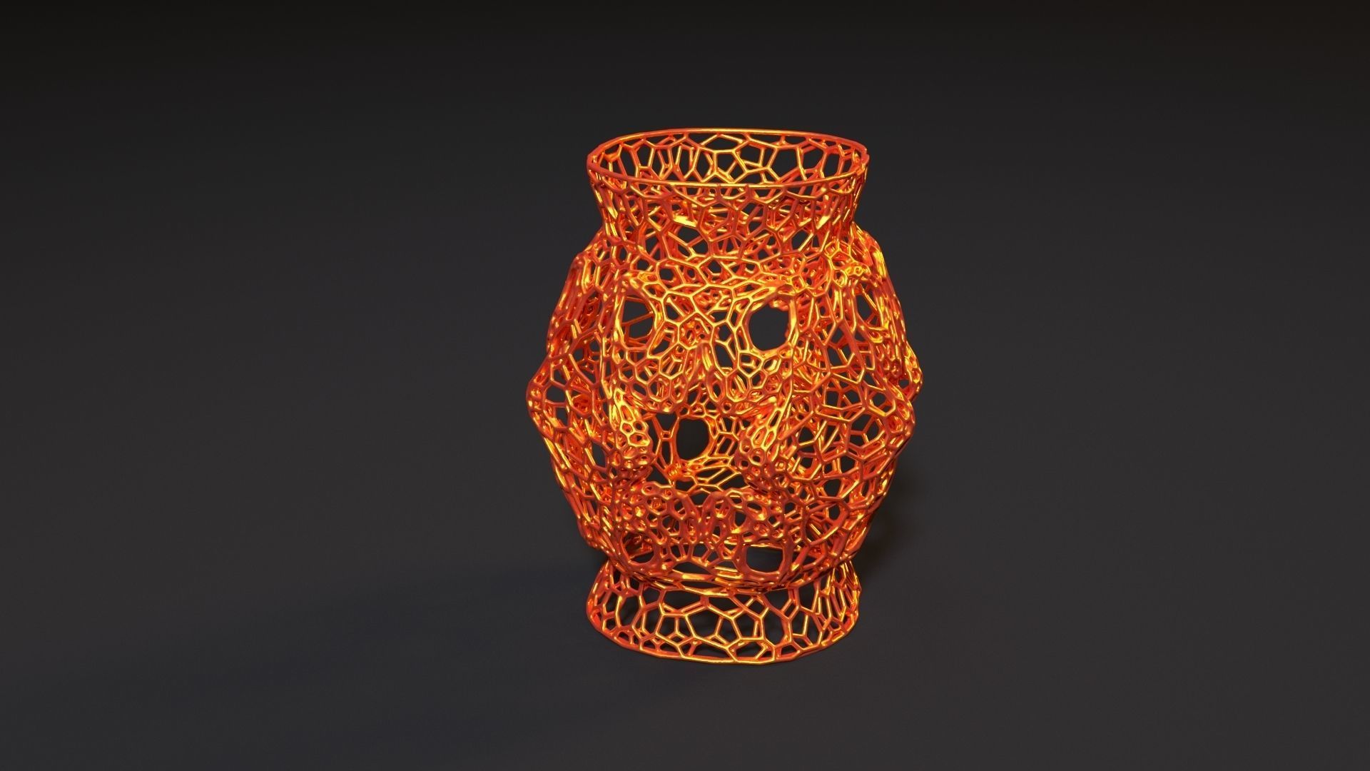 Christmas lantern 3D print model_6