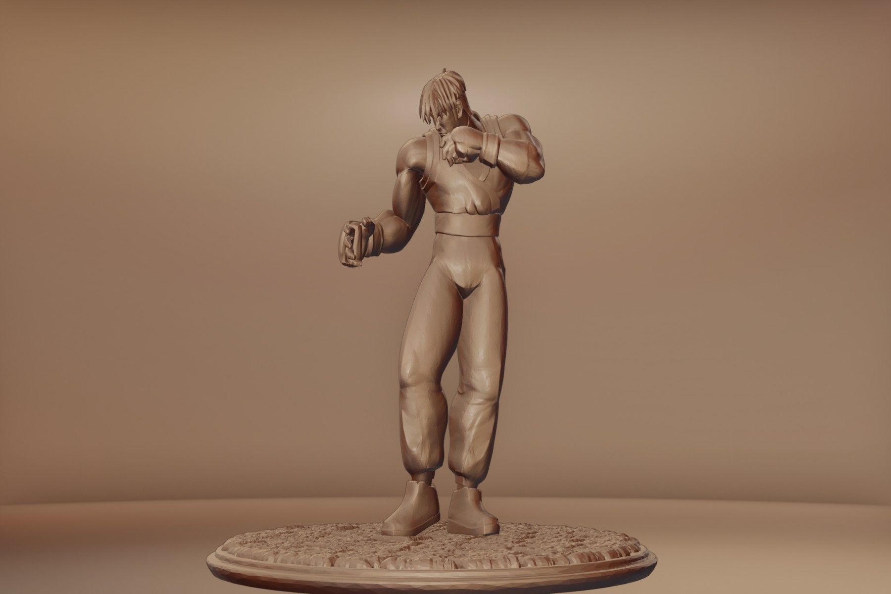 GUY - STREET FIGHTER - FINAL FIGHT 3D print model_1