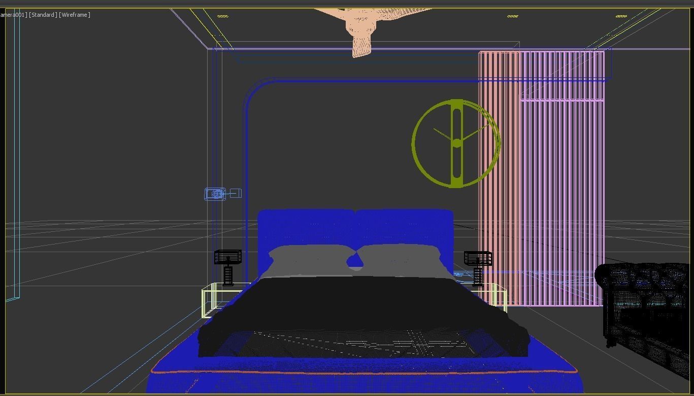 Master Bedroom 3D model_5