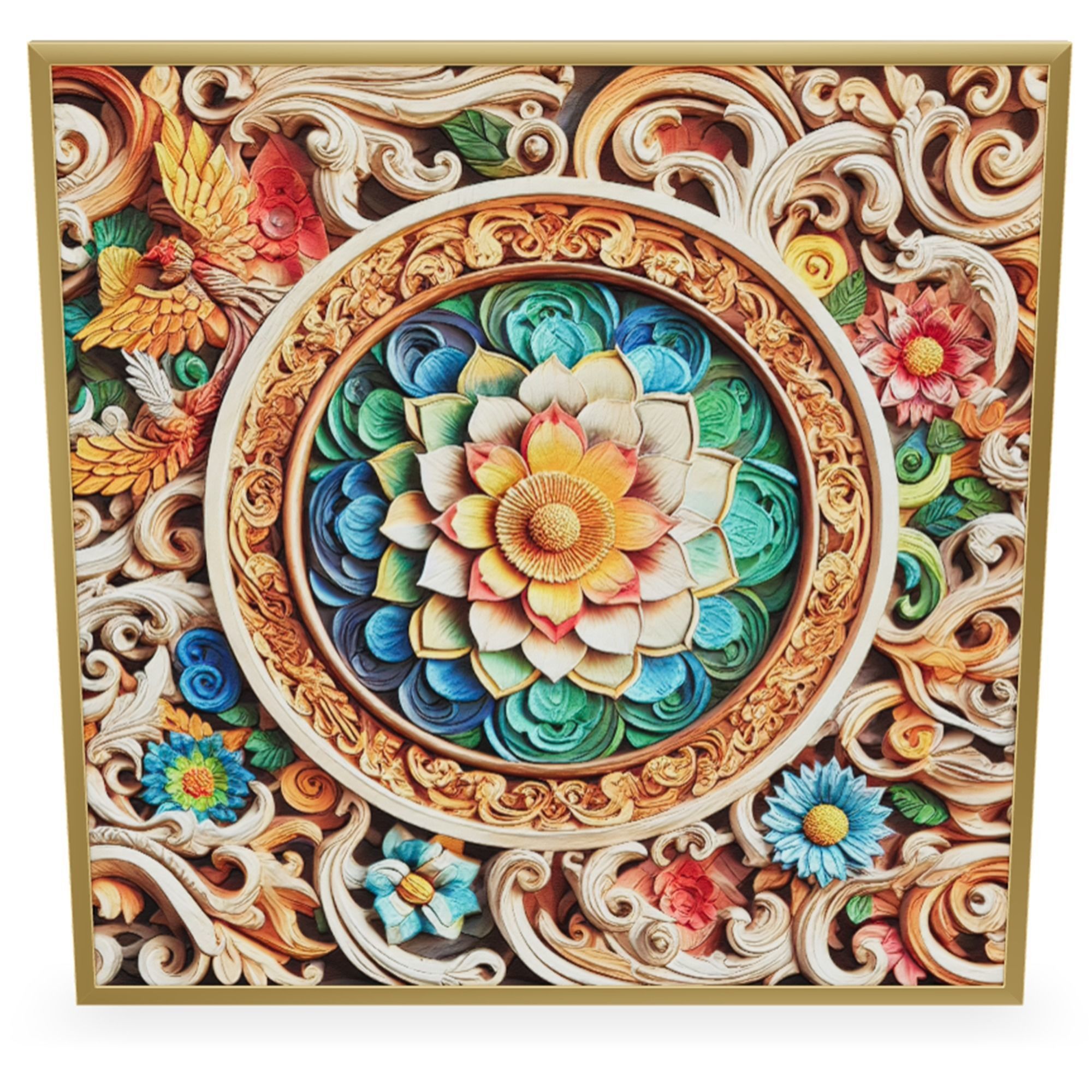 Wall Decoration item 14 Low-poly 3D model_6