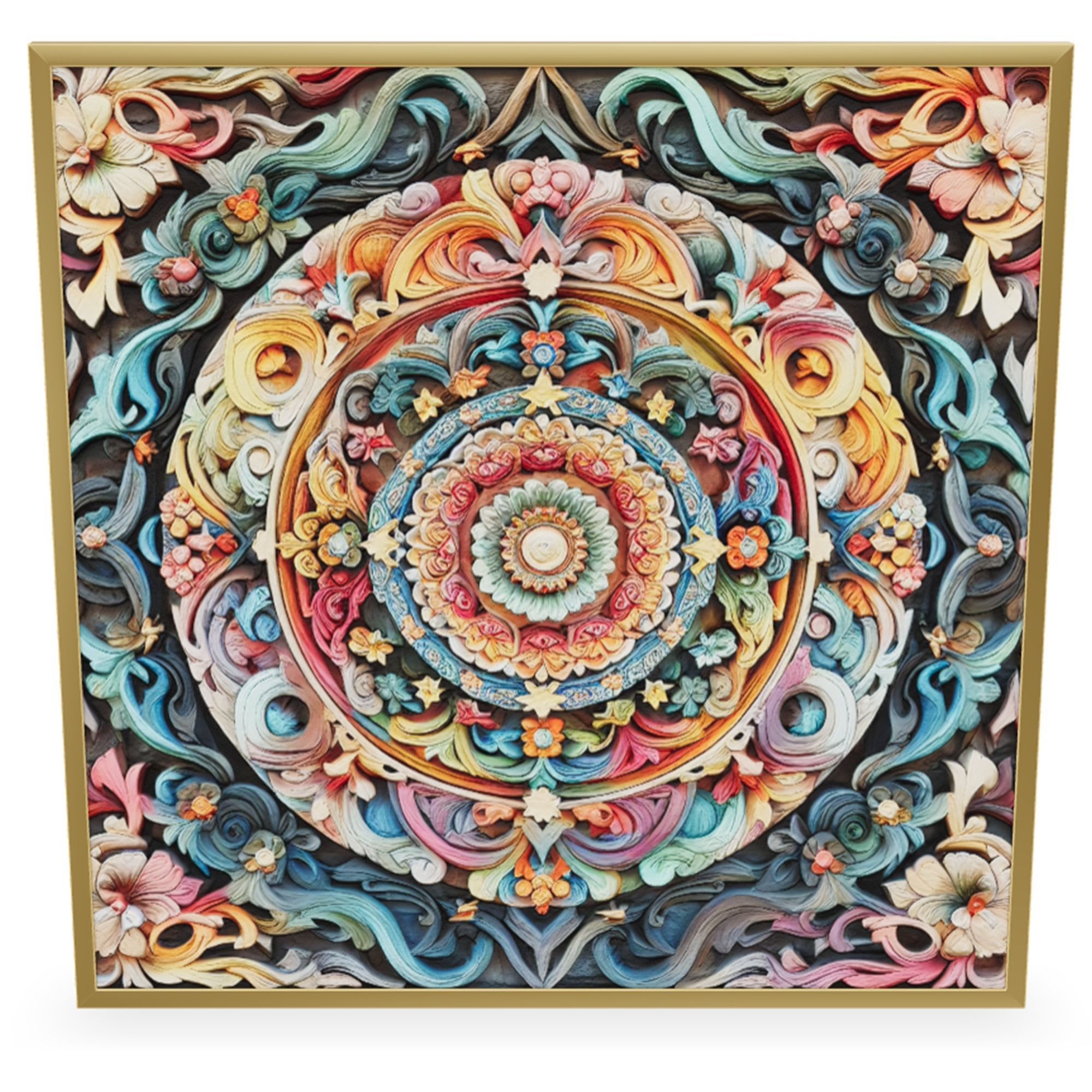 Wall Decoration item 14 Low-poly 3D model_5