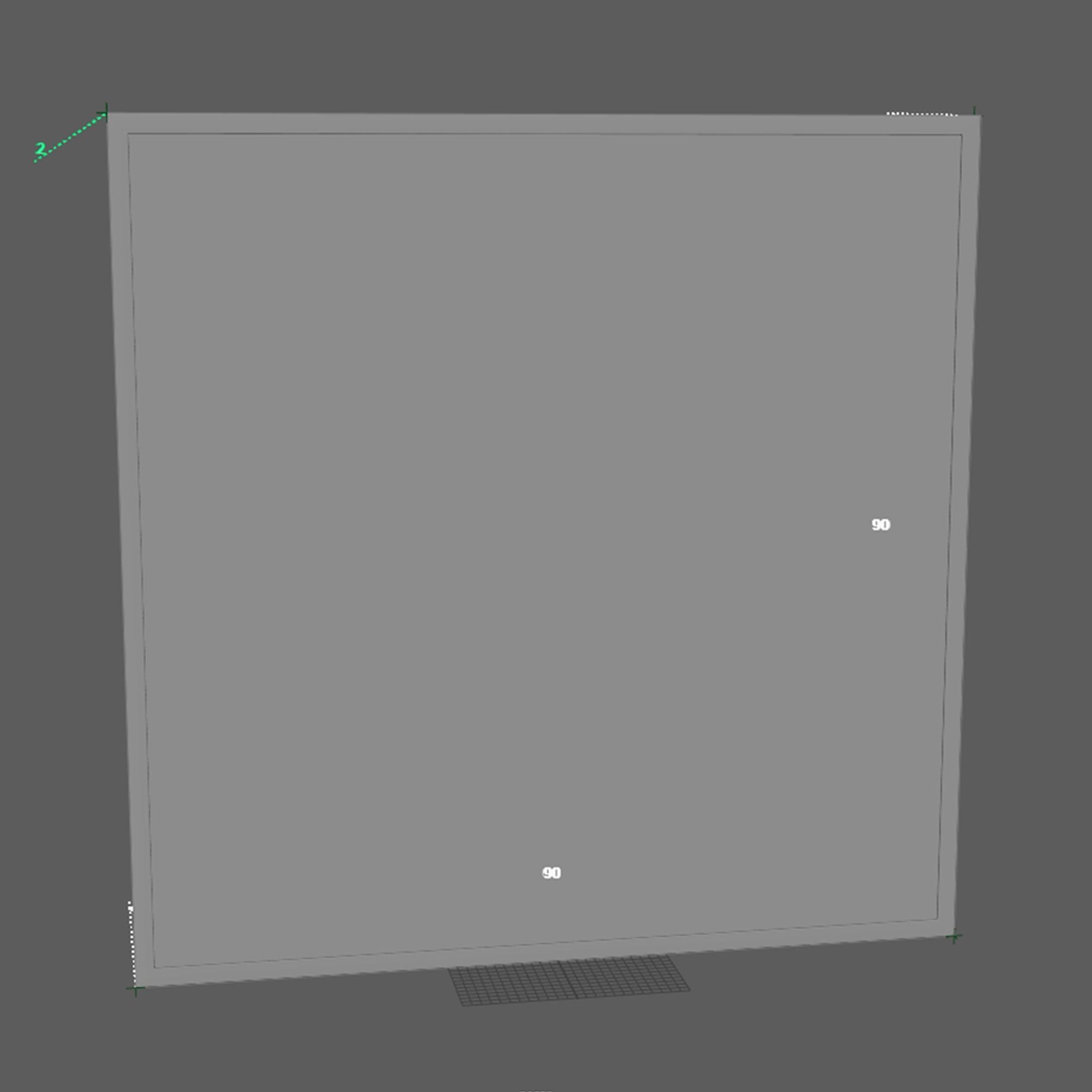 Wall Decoration item 14 Low-poly 3D model_12