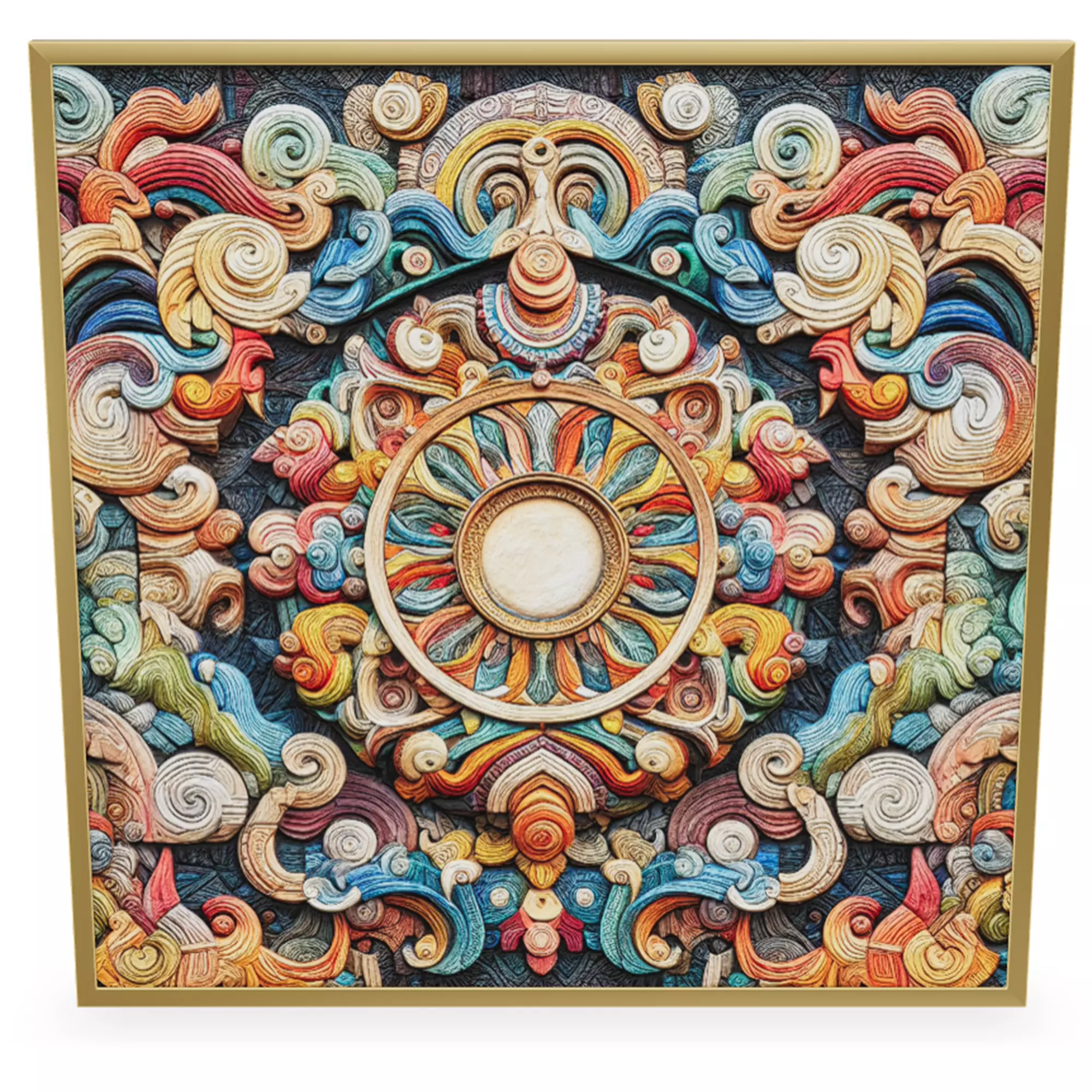 Wall Decoration item 14 Low-poly 3D model_0