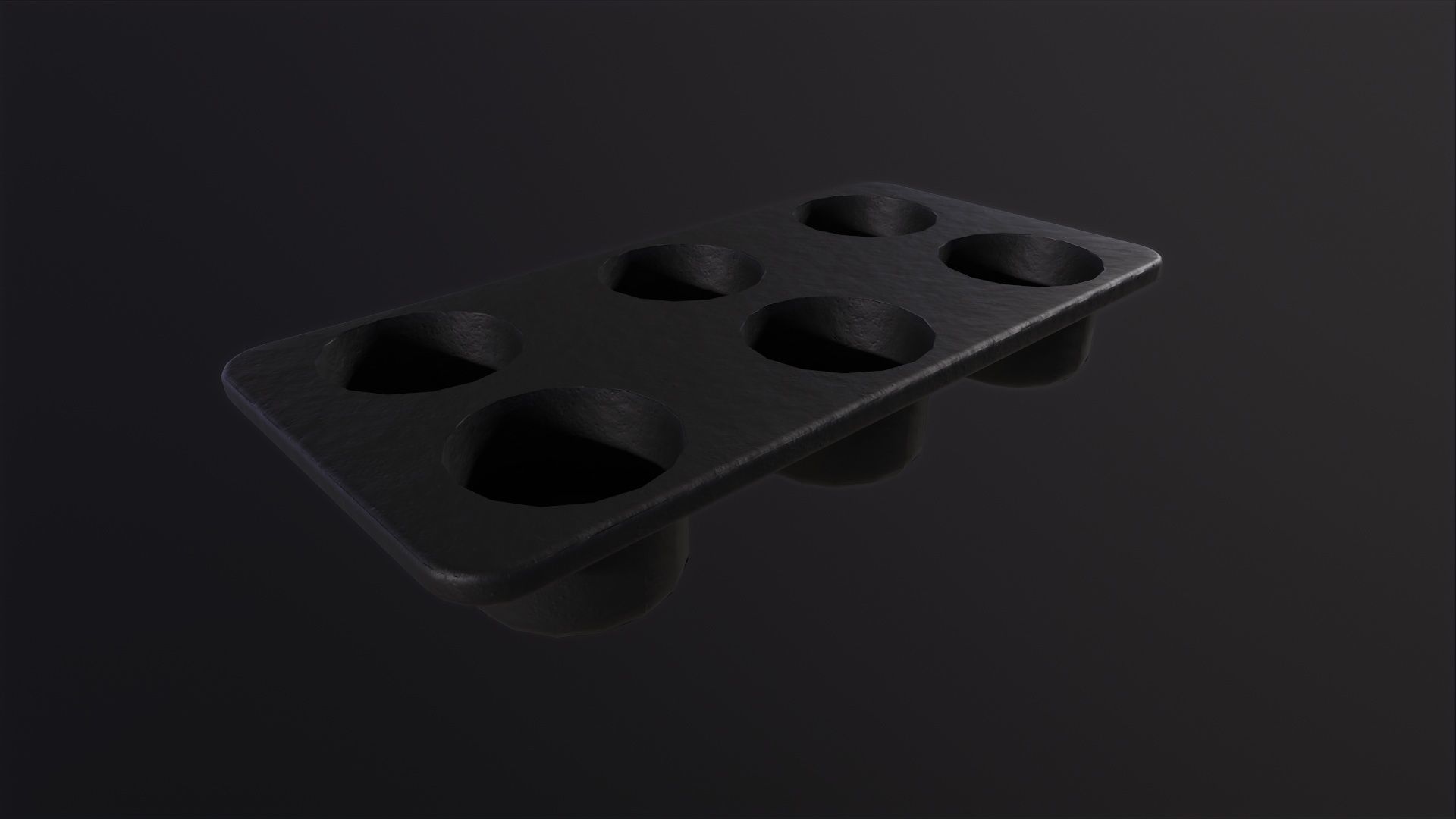 Muffin Pan 3D Model Low-poly 3D model_6