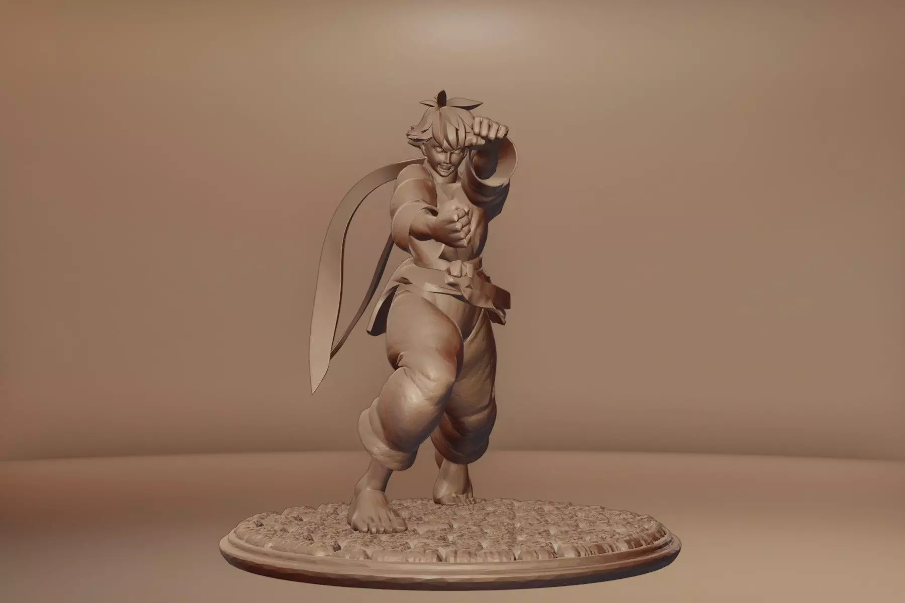 MAKOTO - STREET FIGHTER Free 3D print model