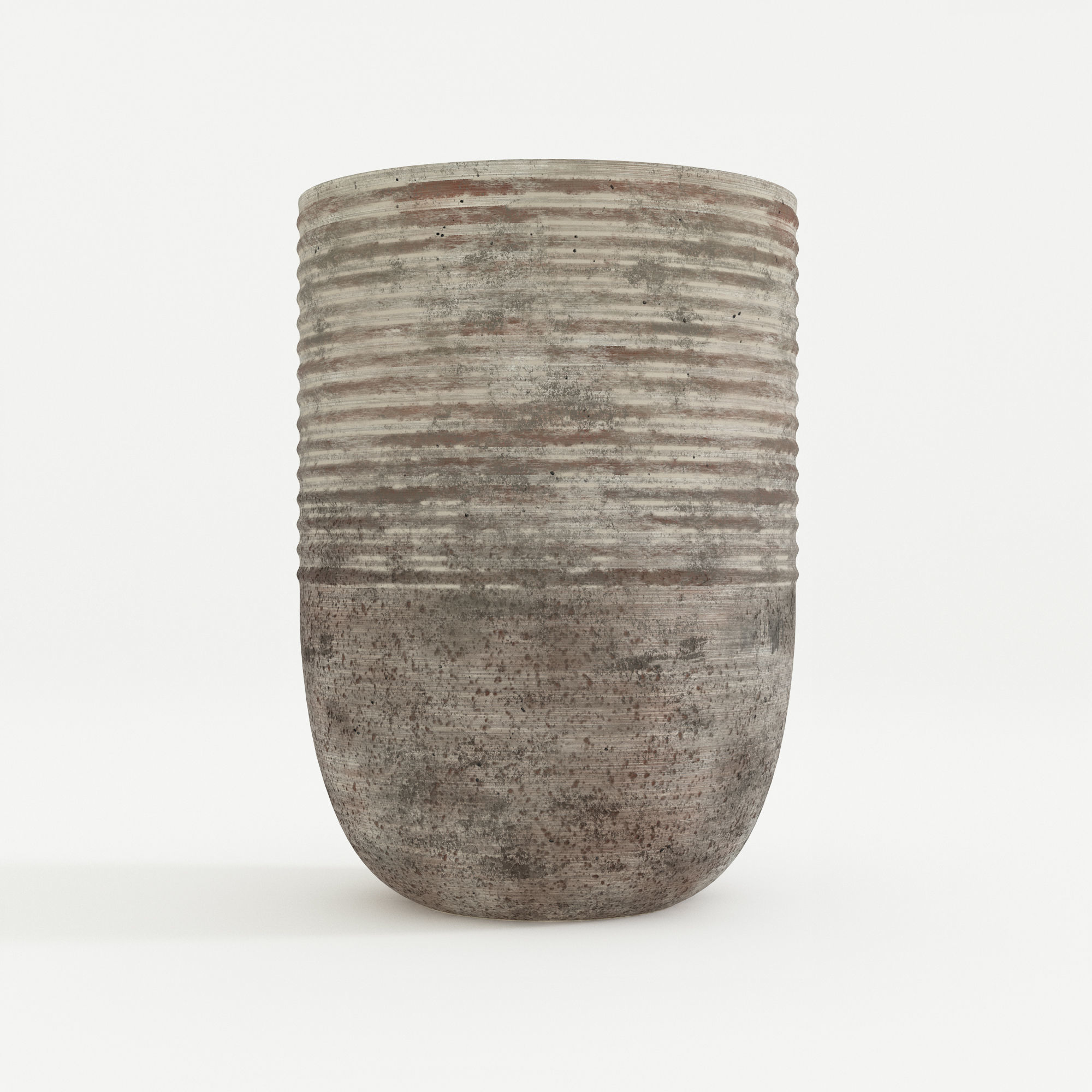 Elegant Ceramic Vase 3D model_1