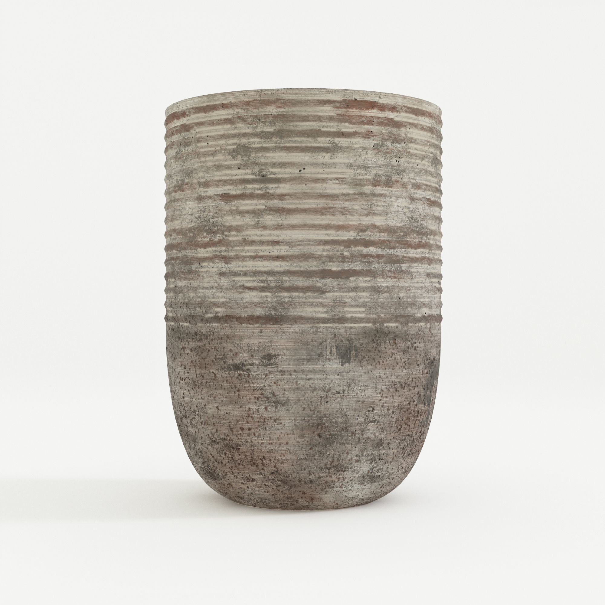 Elegant Ceramic Vase 3D model_3