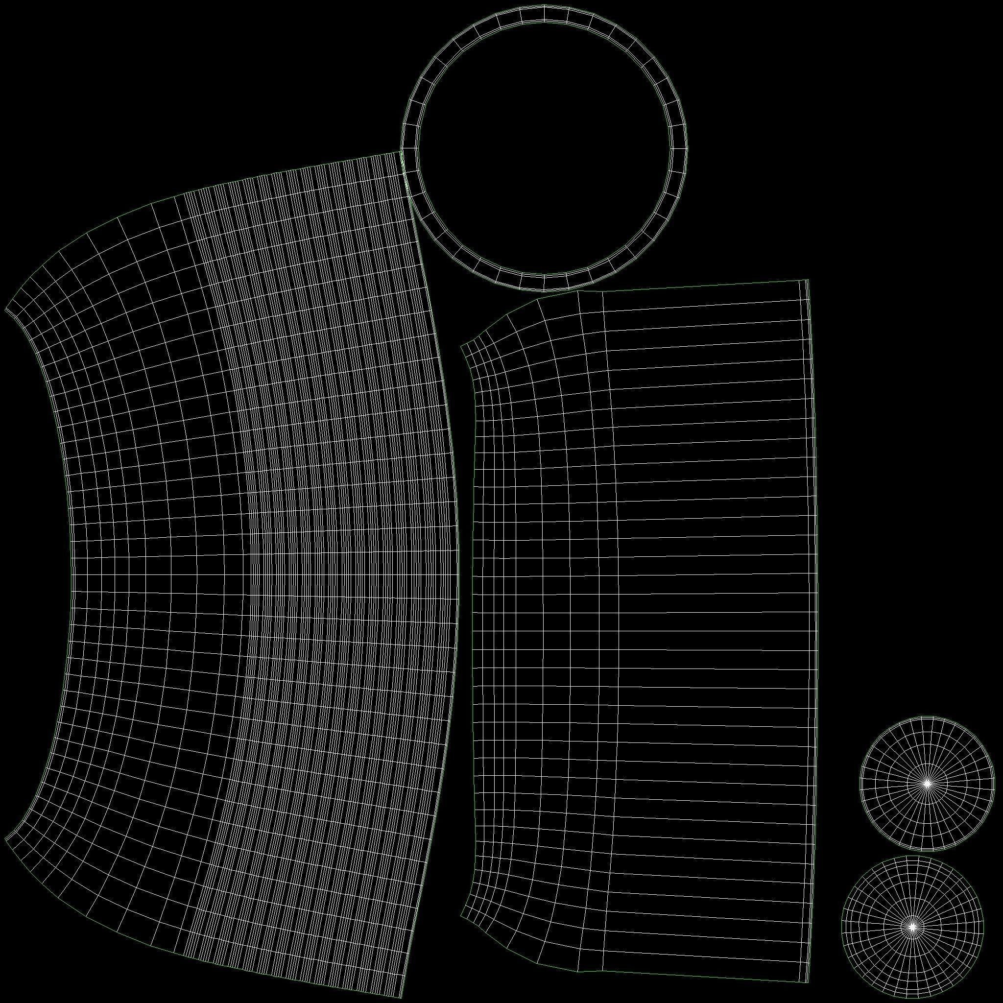 Elegant Ceramic Vase 3D model_5