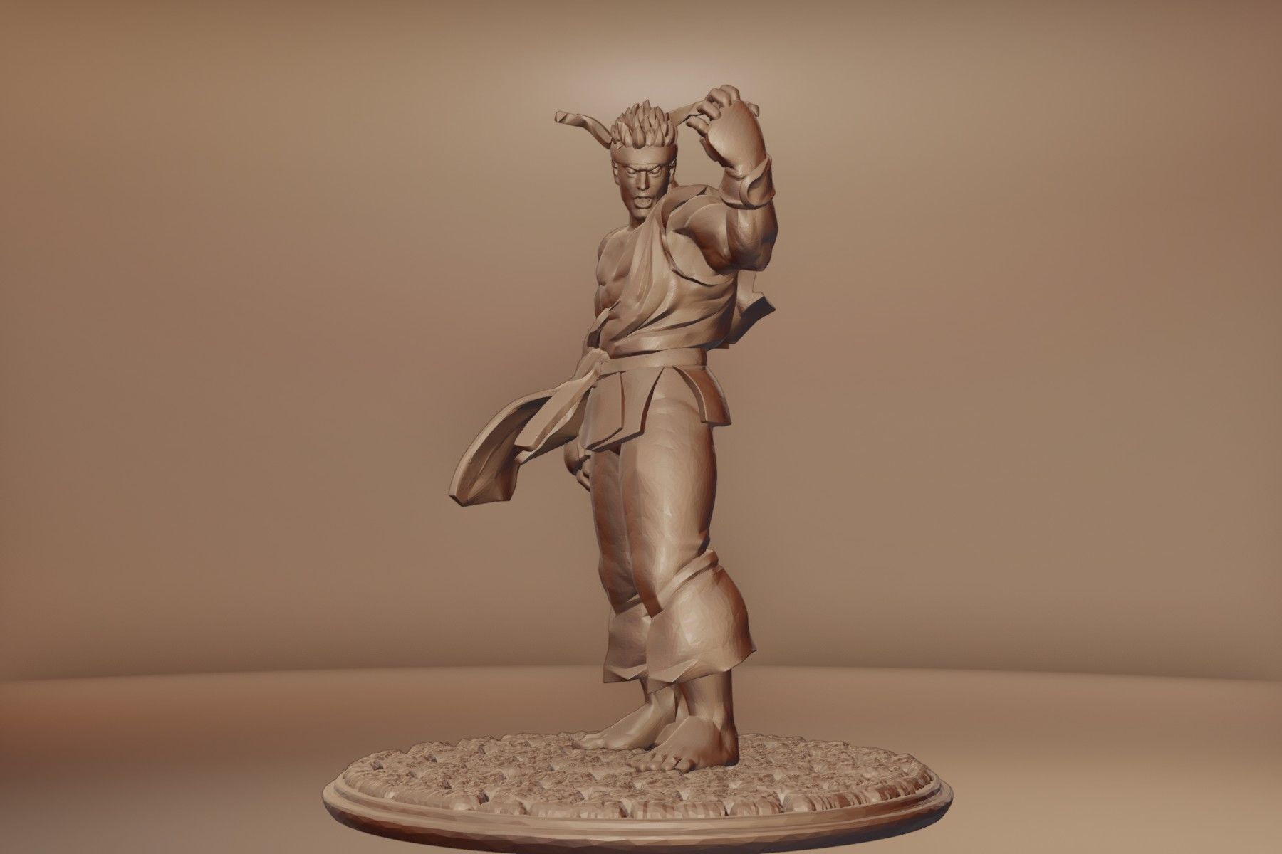 EVIL RYU - STREET FIGHTER 3D print model_1