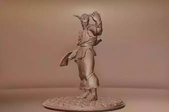EVIL RYU - STREET FIGHTER 3D print model