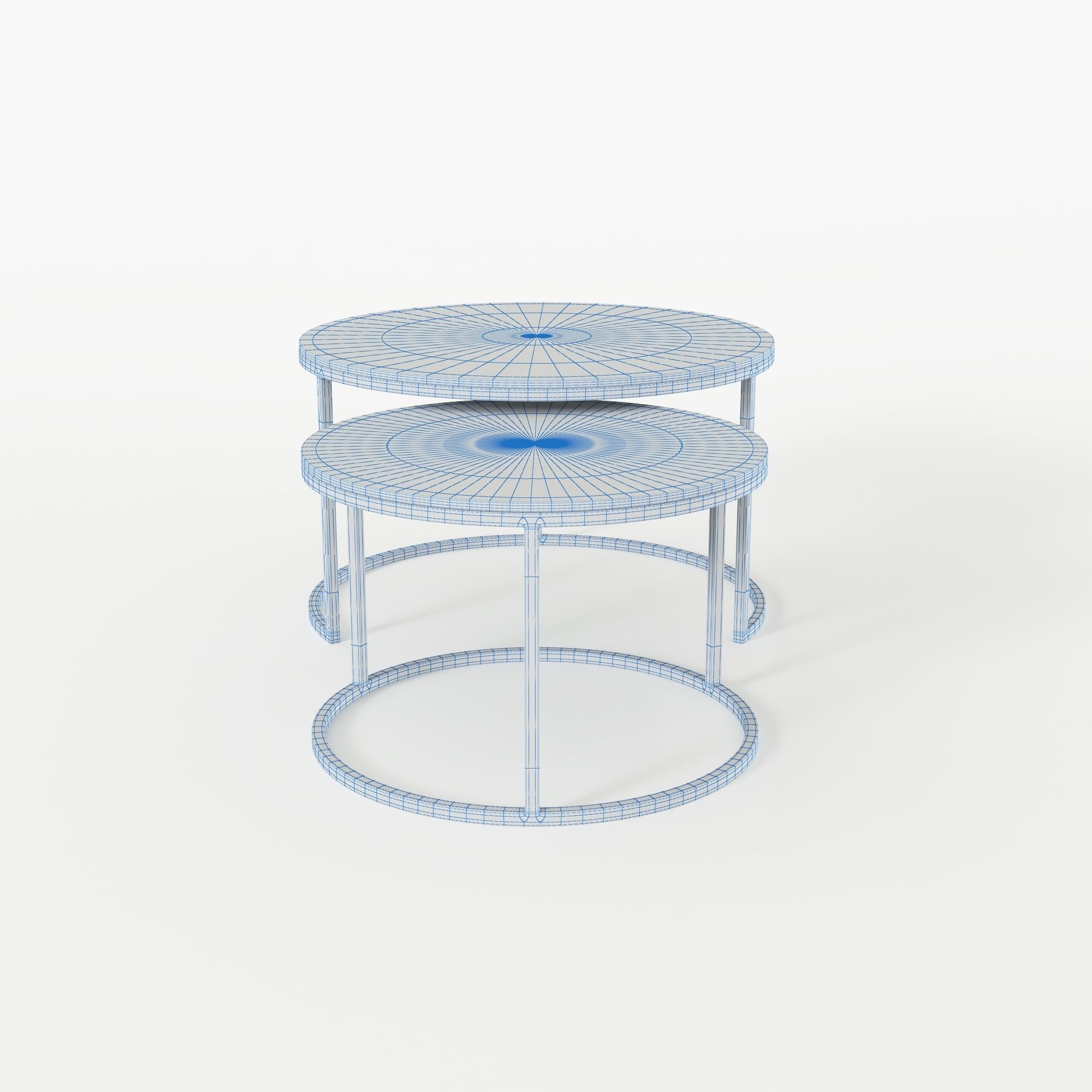 Luxury Coffee Table 3D model_4