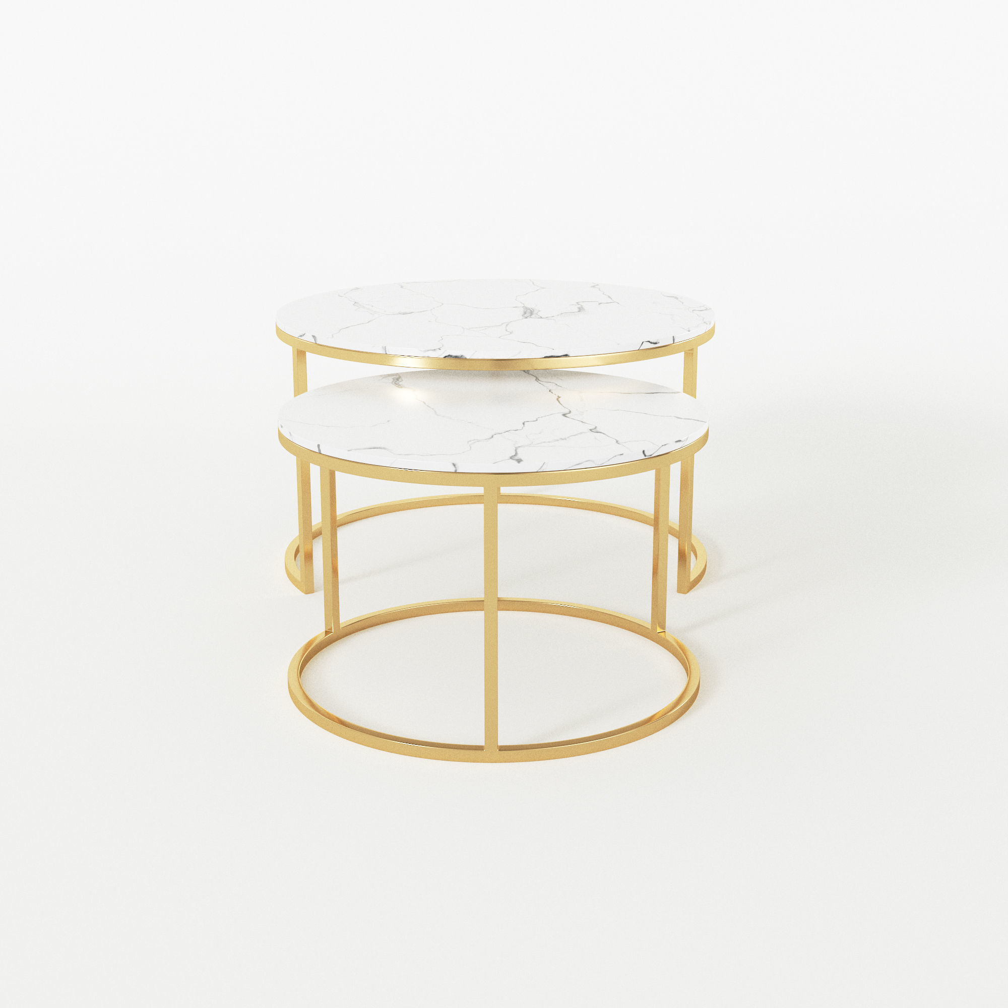 Luxury Coffee Table 3D model_1