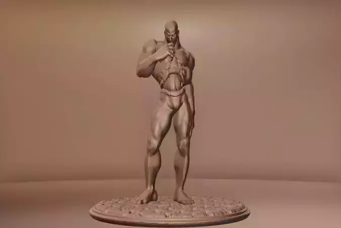 SETH - STREET FIGHTER 3D print model
