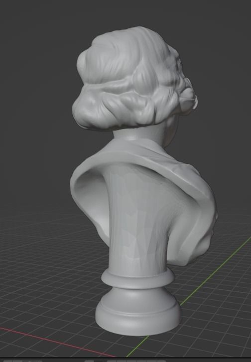 Doris Day 3D print model_9