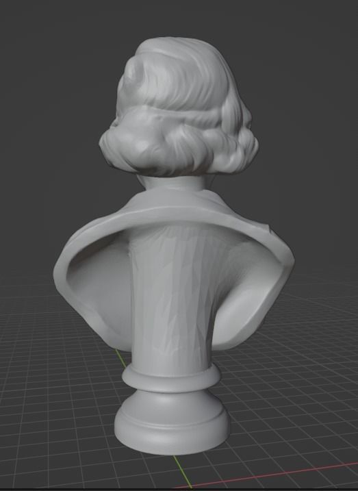 Doris Day 3D print model_6