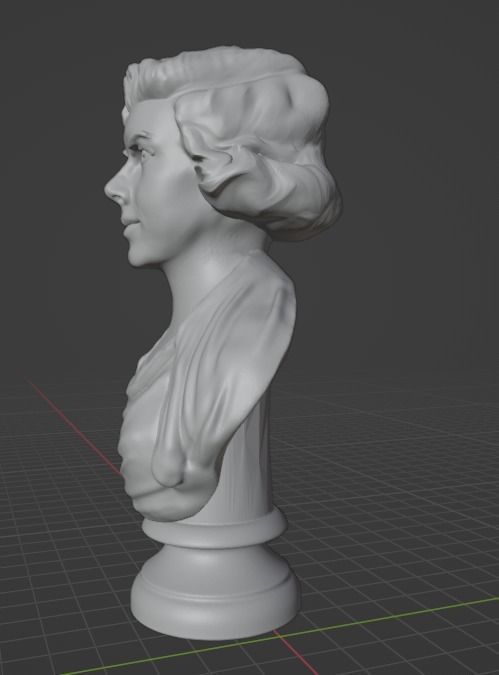 Doris Day 3D print model_5