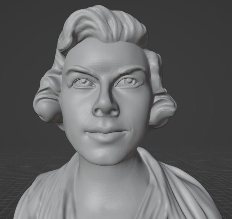 Doris Day 3D print model_21