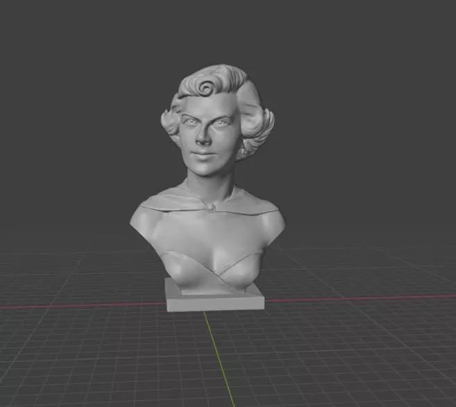 Doris Day 3D print model