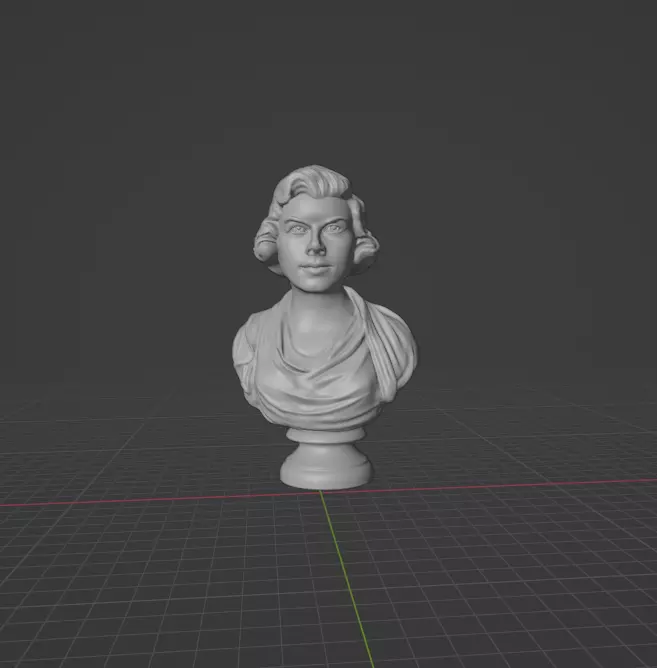 Doris Day 3D print model_0