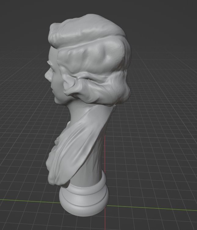 Doris Day 3D print model_7