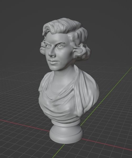 Doris Day 3D print model_17