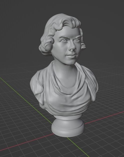 Doris Day 3D print model_18