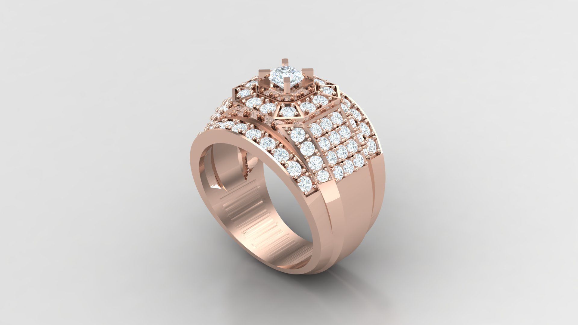 Ring Men B2 3D print model_4