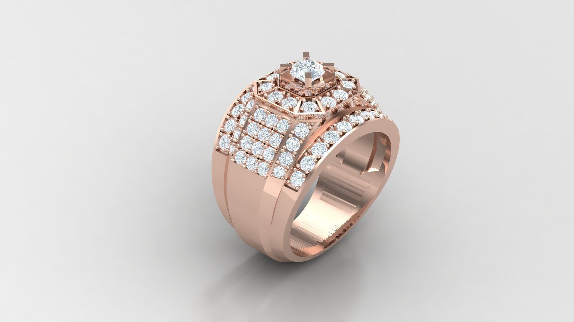 Ring Men B2 3D print model_2