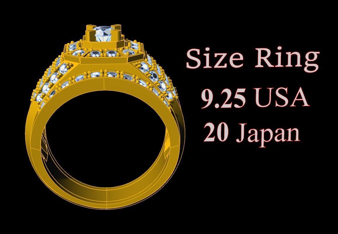 Ring Men B2 3D print model_5