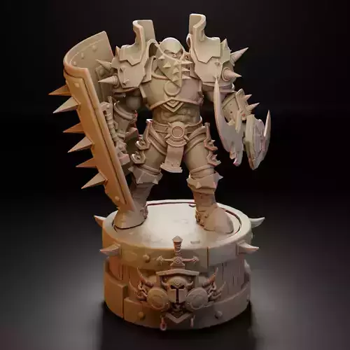 Orc Warrior - World of Warcraft Classic  3D print model