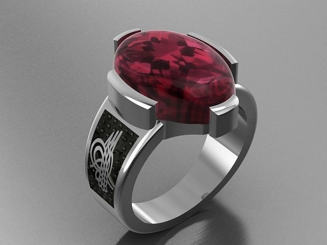 Men RiNG  EY009 3D print model