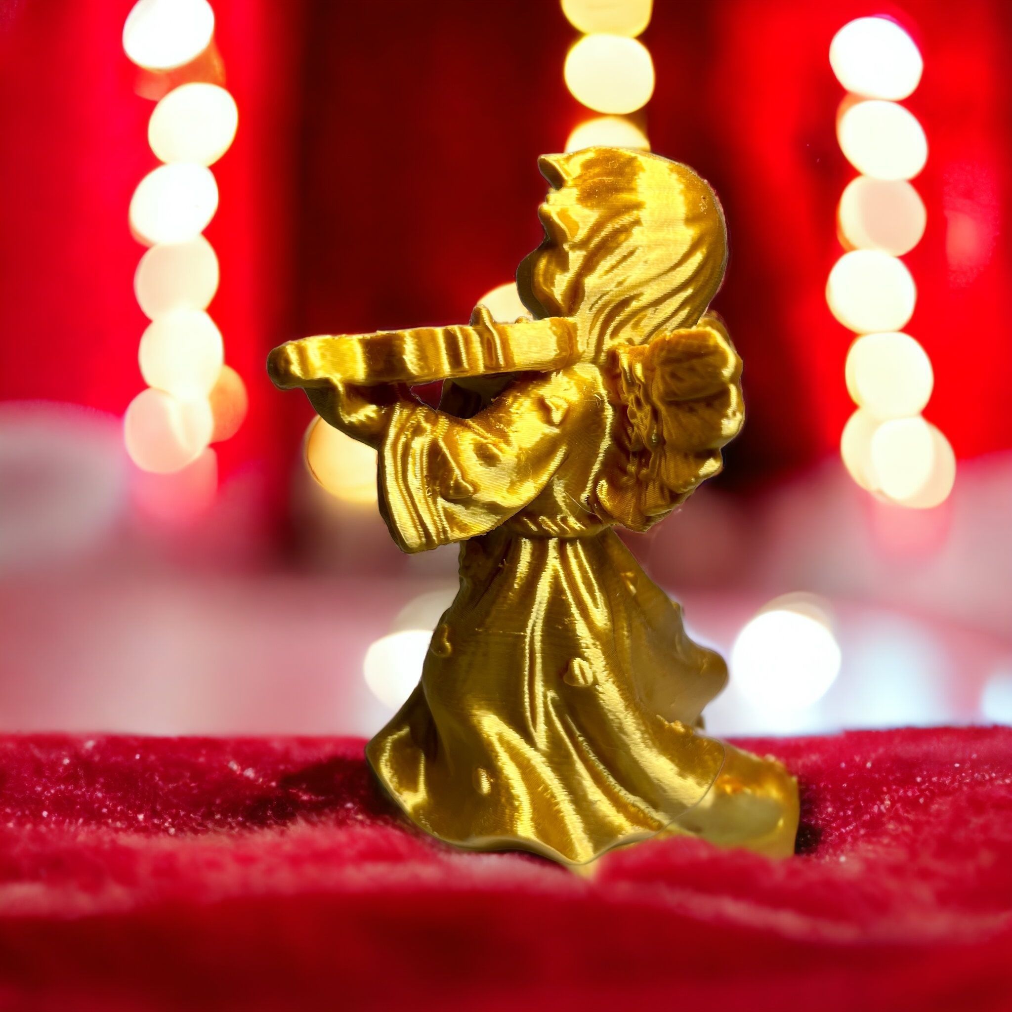 Angel with a violin 3d print 3D print model_4