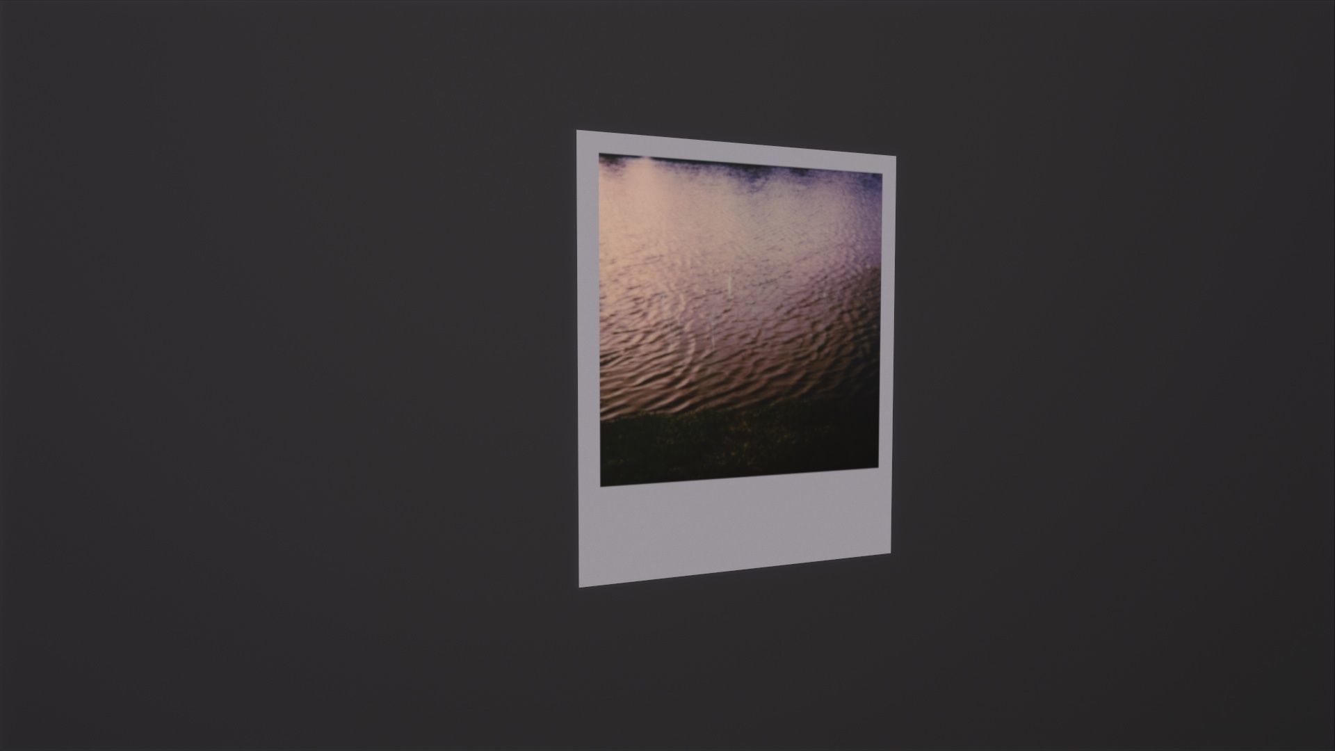 Polaroid Photos 3D Model Low-poly 3D model_6