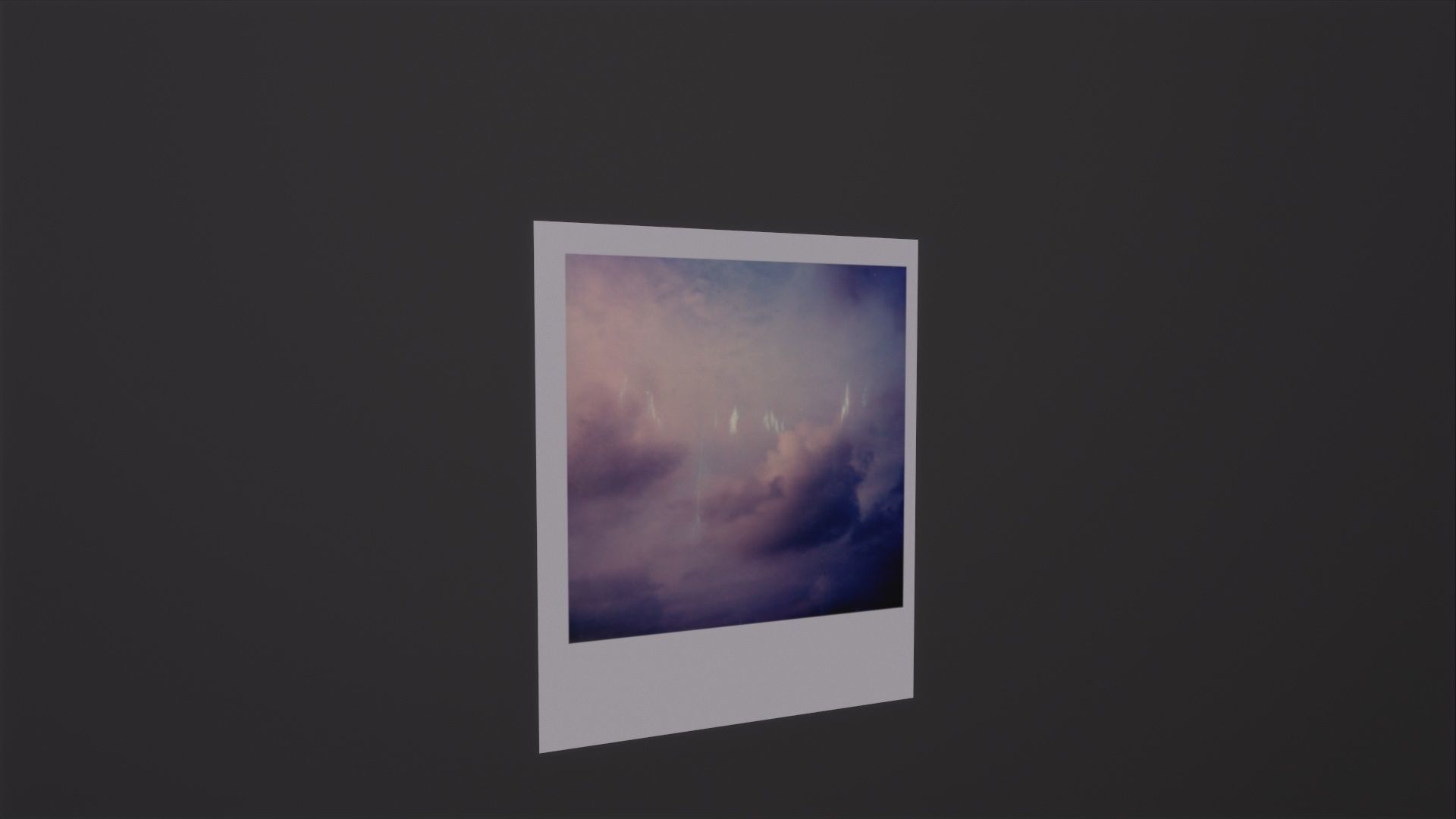 Polaroid Photos 3D Model Low-poly 3D model_5