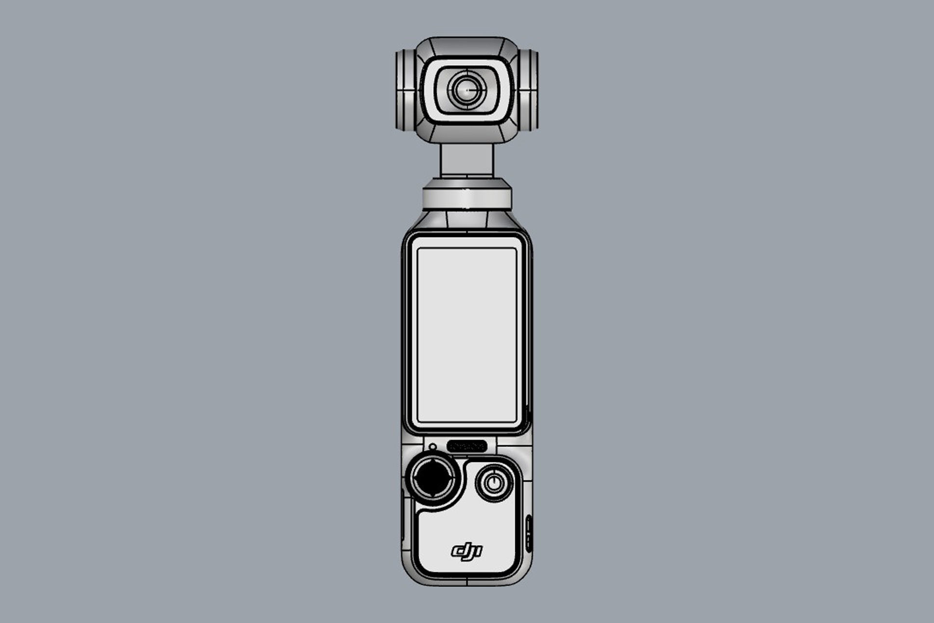DJI Osmo Pocket 3 3D model_11