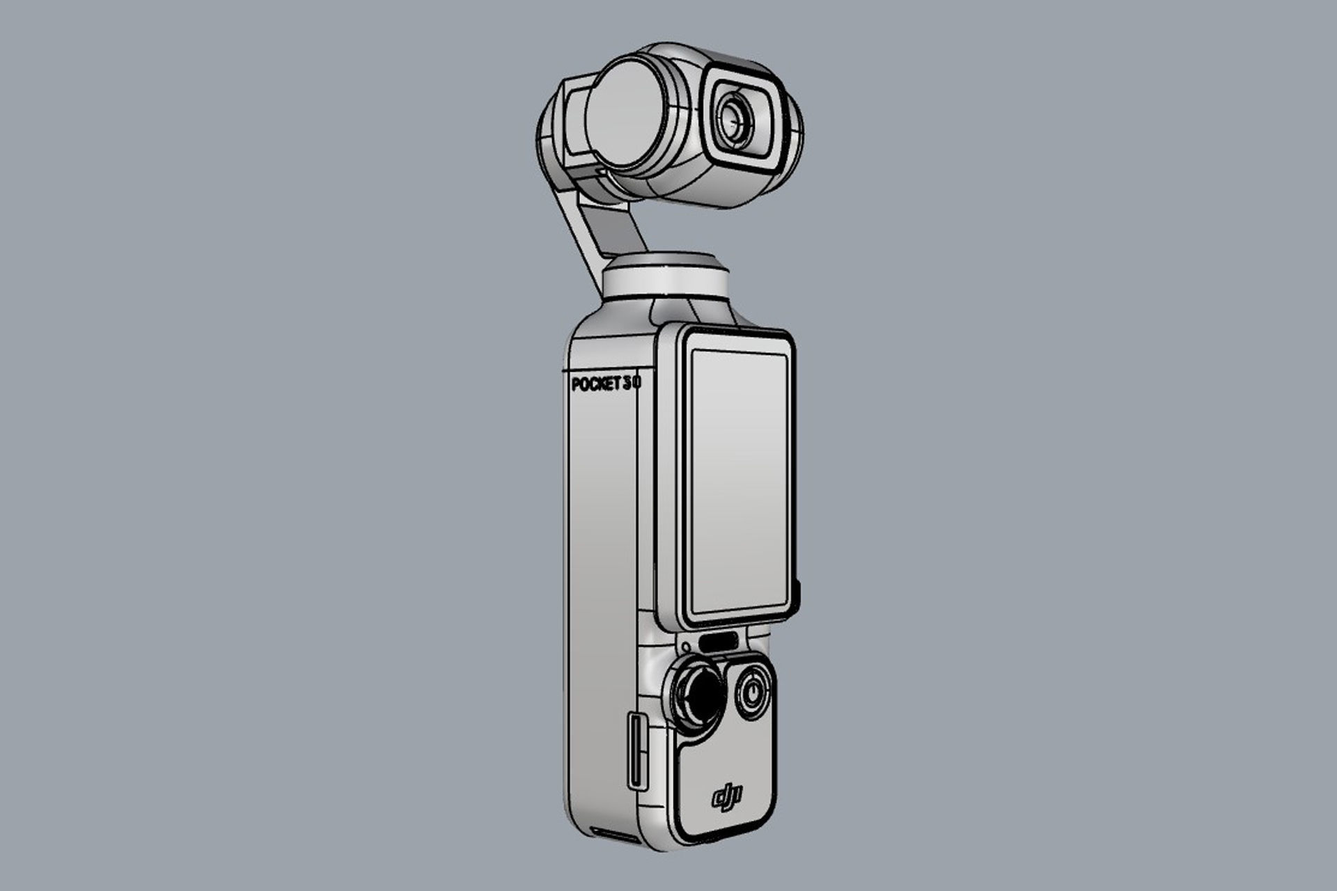 DJI Osmo Pocket 3 3D model_14