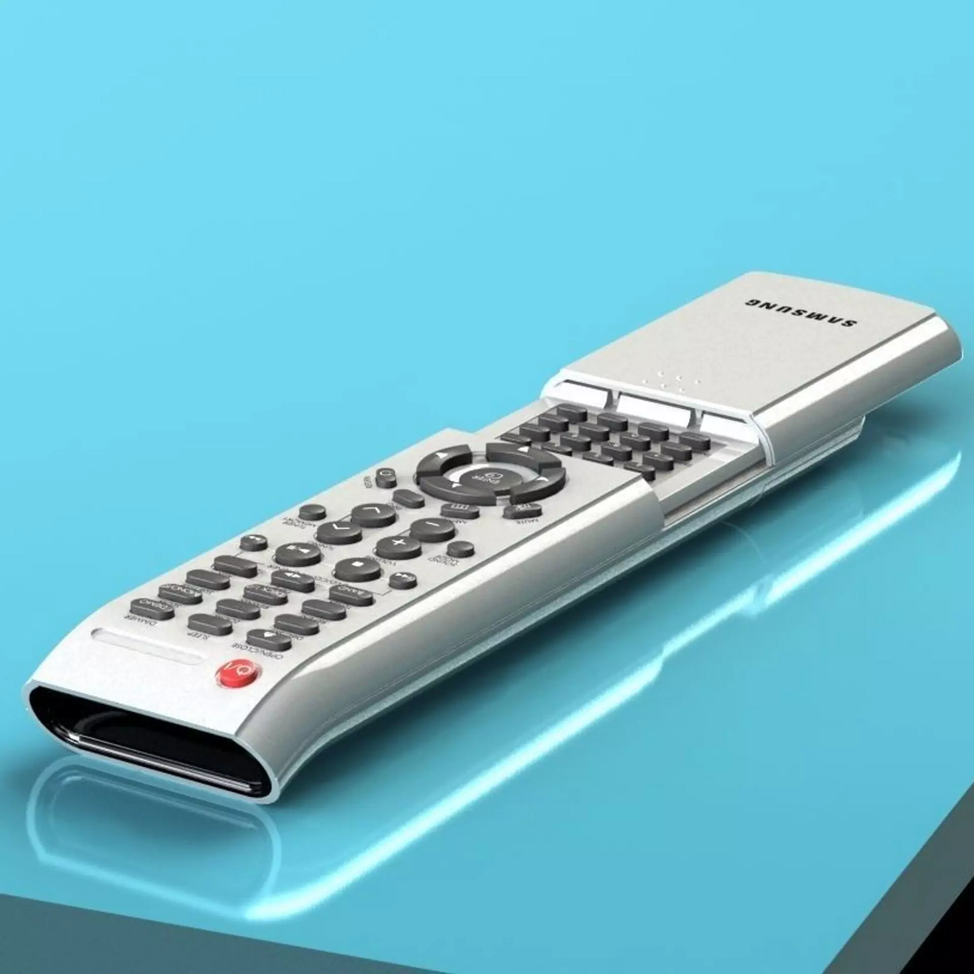 Samsung Hi-Fi Remote Control 3D model_0