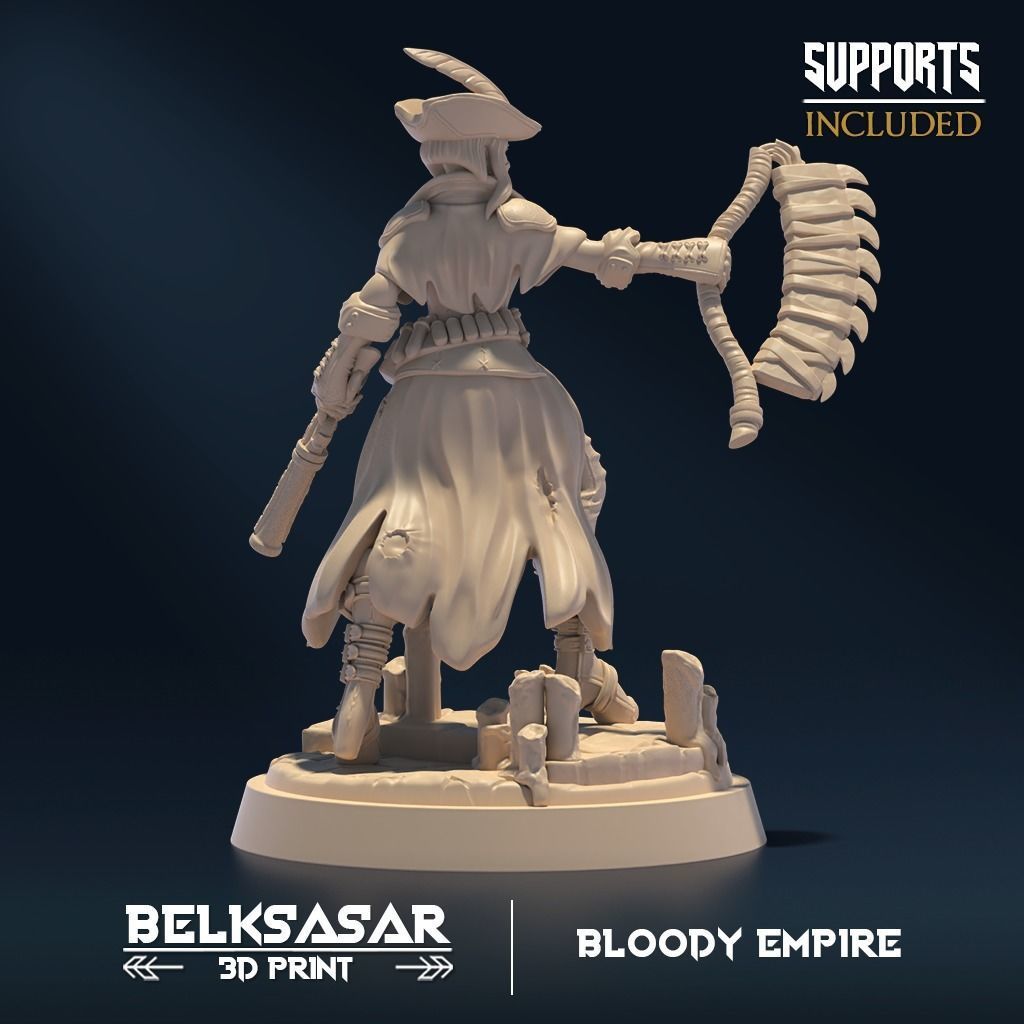 Bloody Huntress C 3D print model_2