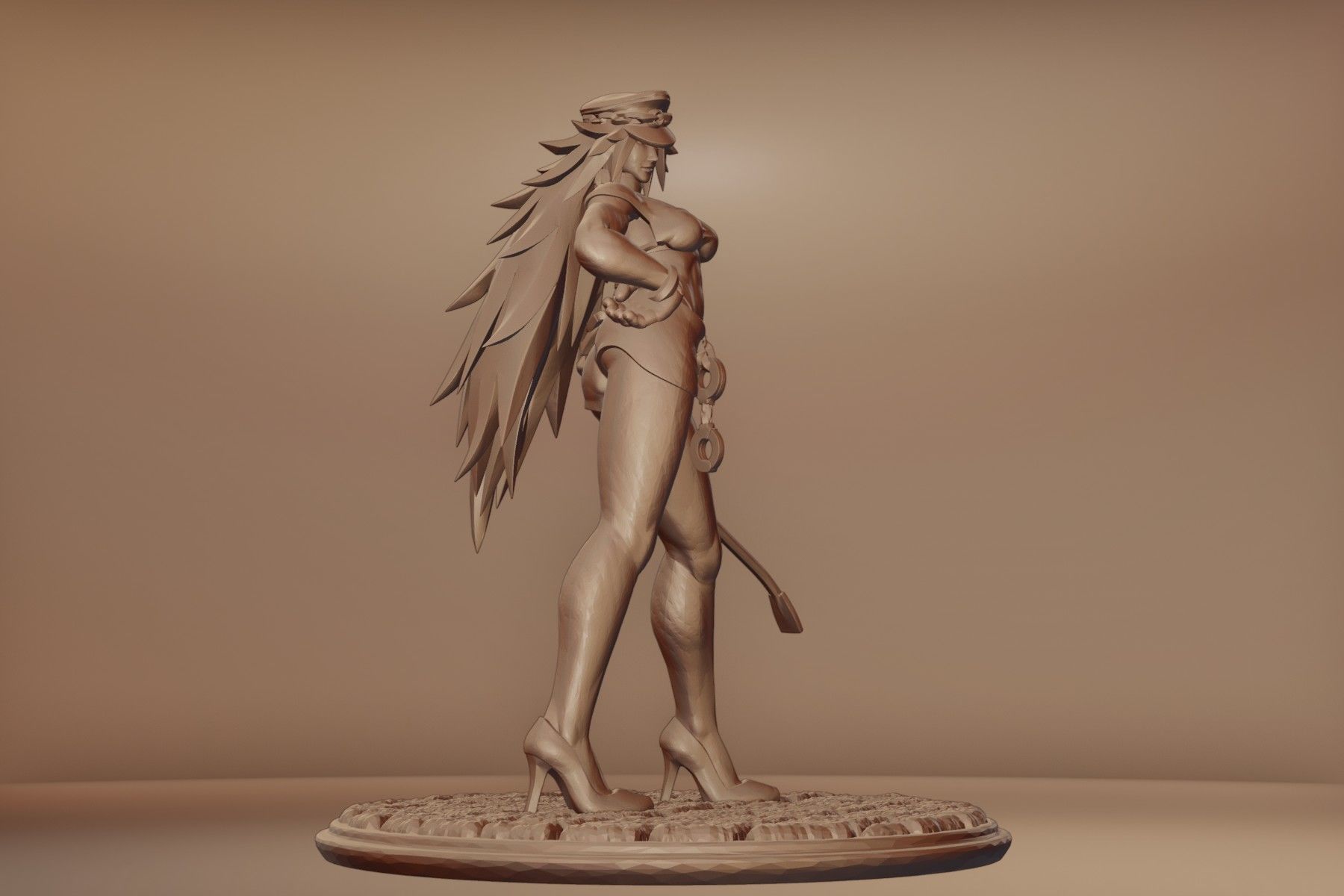 POISON - STREET FIGHTER 3D print model_2