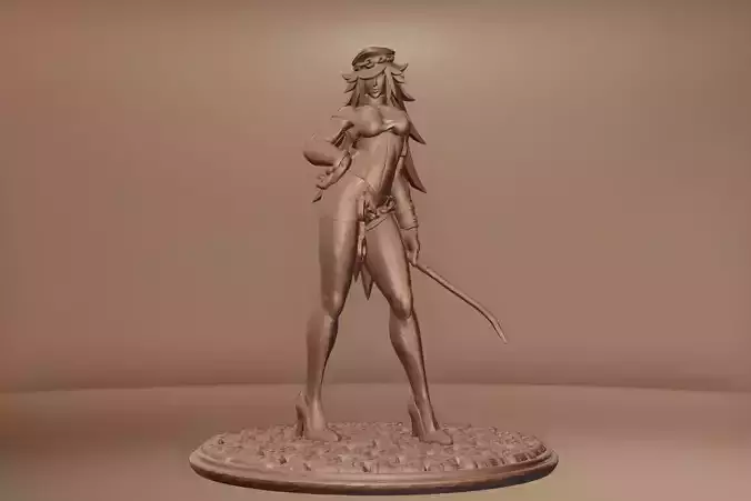 POISON - STREET FIGHTER 3D print model