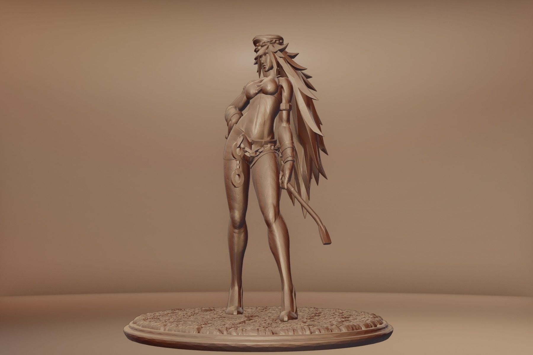 POISON - STREET FIGHTER 3D print model_1