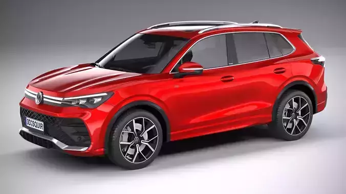 Volkswagen Tiguan R 2024 3D model