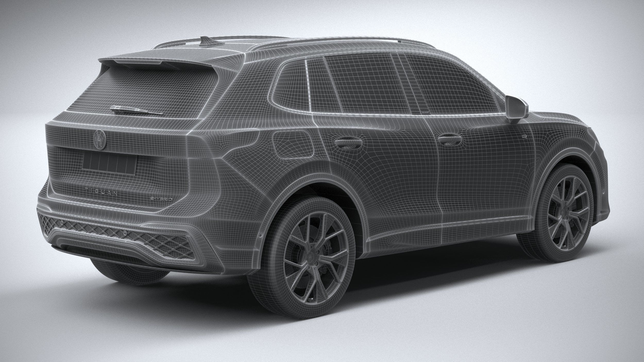 Volkswagen Tiguan R 2024 3D model_27