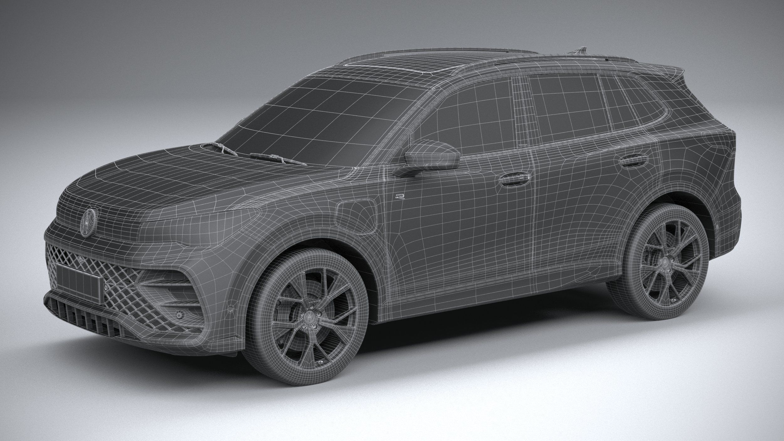 Volkswagen Tiguan R 2024 3D model_28
